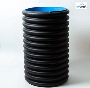 1/2' 波纹管导管 Pp/pa 聚乙烯管柔性管软管黑色 12mm 内径 15.8mm 外径 1m 长