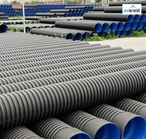 聚乙烯 HDPE 塑料柔性导管 4 英寸波纹导管塑料管